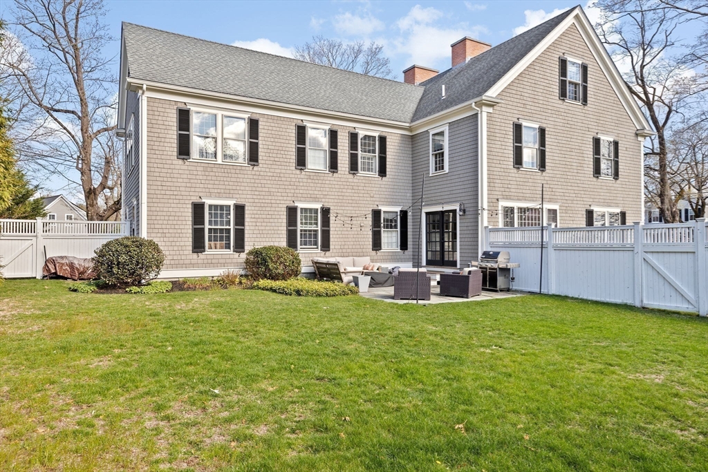 50 Pleasant Street Hingham, MA 02043 - Photo 41 of 41 a view of a house with backyard and sitting area