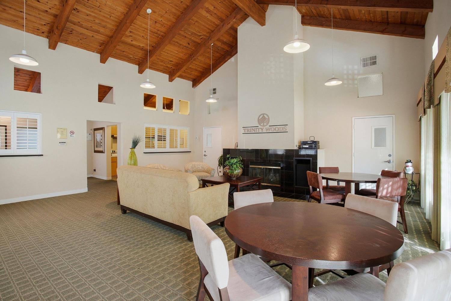 11150 Trinity River Drive, Unit 124 Rancho Cordova, CA 95670 - Photo 25 of 29 Clubhouse with full service kitchen - can be rented.