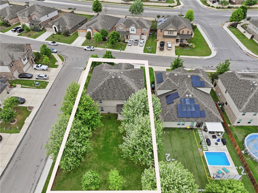 8826 Virginia Rye San Antonio, TX 78254 - Photo 6 of 40 an aerial view of multiple houses with yard