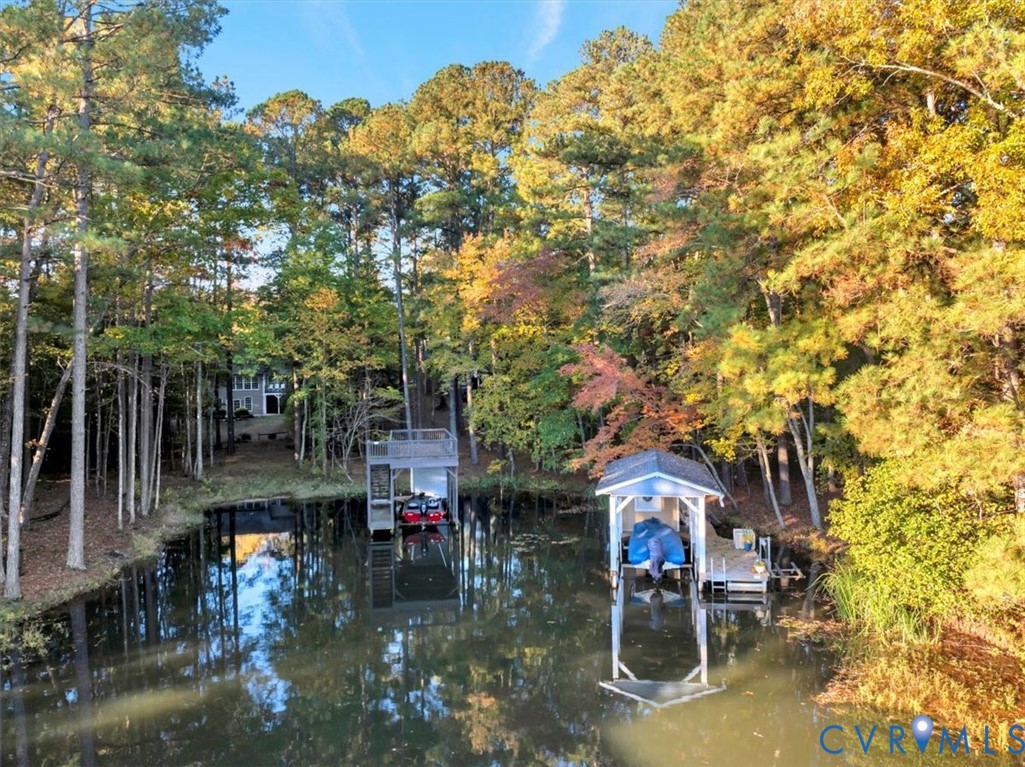 Tbd Hawtree Way Boydton, VA 23917 - Photo 4 of 11 a view of a lake with a patio