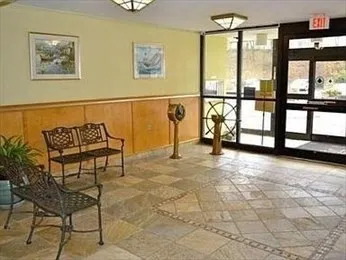 a view of outdoor seating