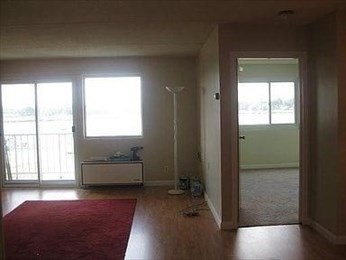 100 Cove Way, Unit 306 Quincy, MA 02169 - Photo 9 of 21 a view of empty room with wooden floor and fan