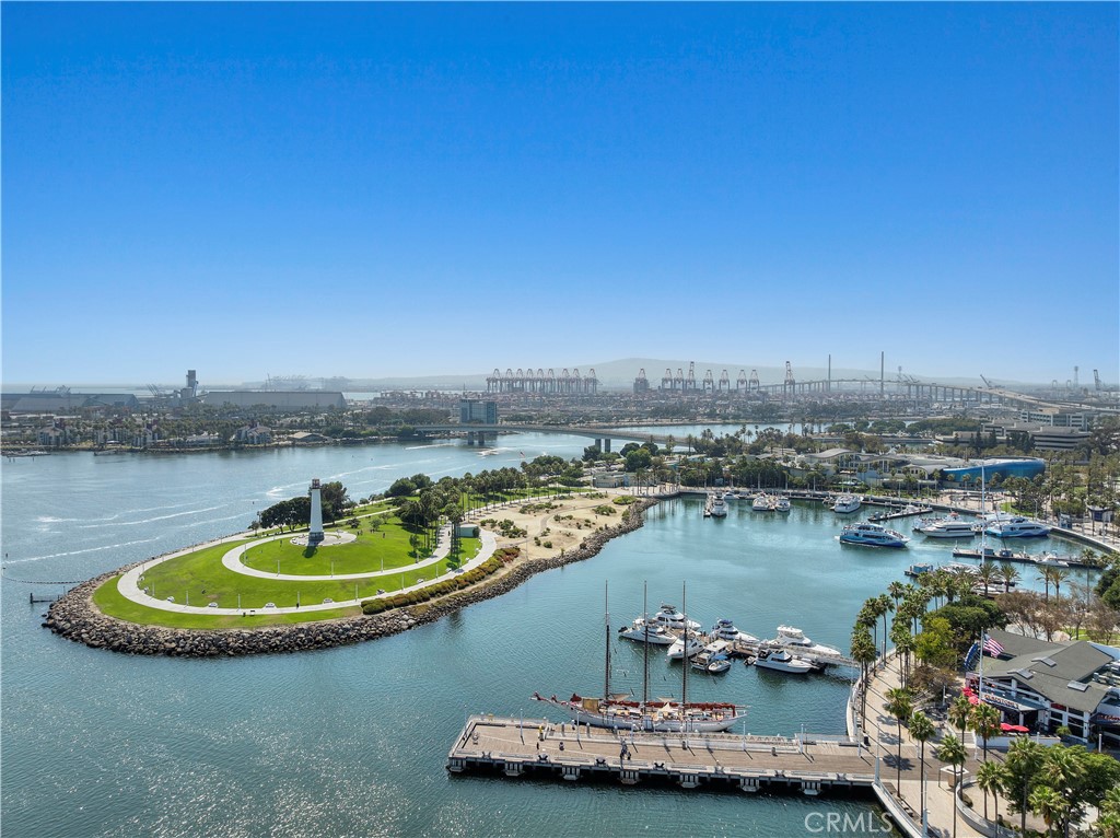 133 The Promenade North, Unit 422 Long Beach, CA 90802 - Photo 51 of 52 a view of a lake with a car parked in front of it