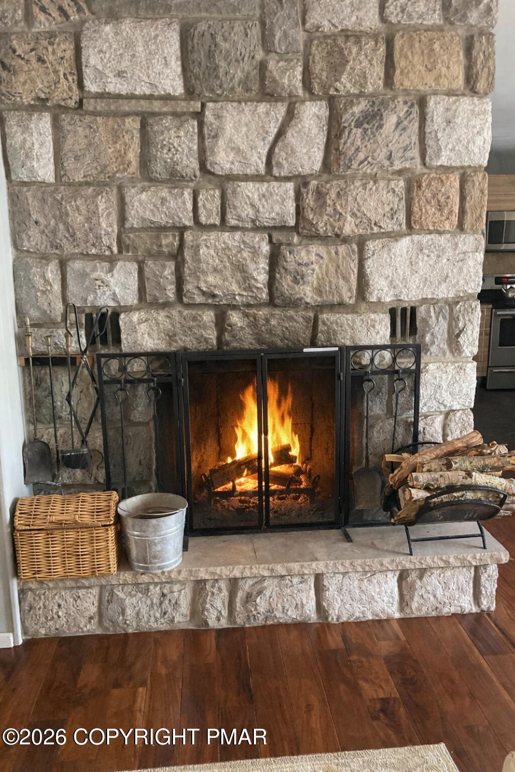 1413 Pine Cone Road Pocono Pines, PA 18350 - Photo 6 of 52 Fireplace