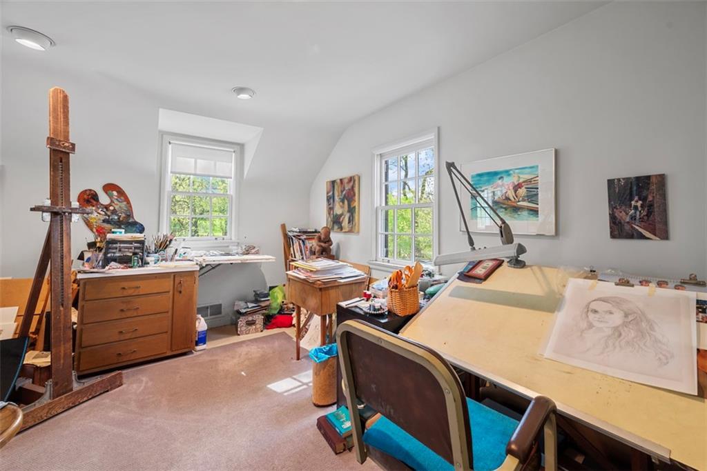 251 Fairview Road Pittsburgh, PA 15238 - Photo 39 of 49 5th Bedroom (currently art studio)