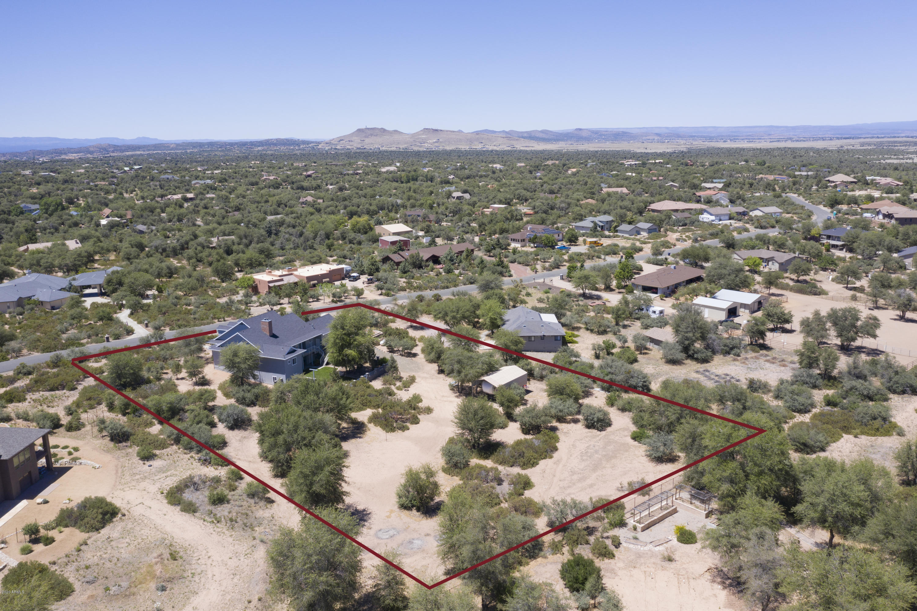 8141 North Red Oak Road Prescott, AZ 86305 - Photo 54 of 63 054_An Aerial Overview