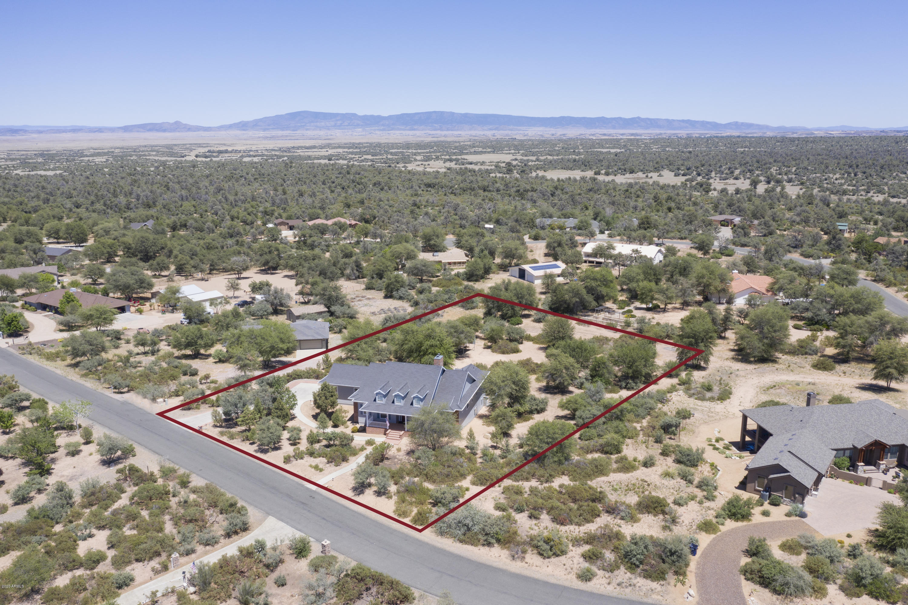 8141 North Red Oak Road Prescott, AZ 86305 - Photo 55 of 63 055_An Aerial Overview