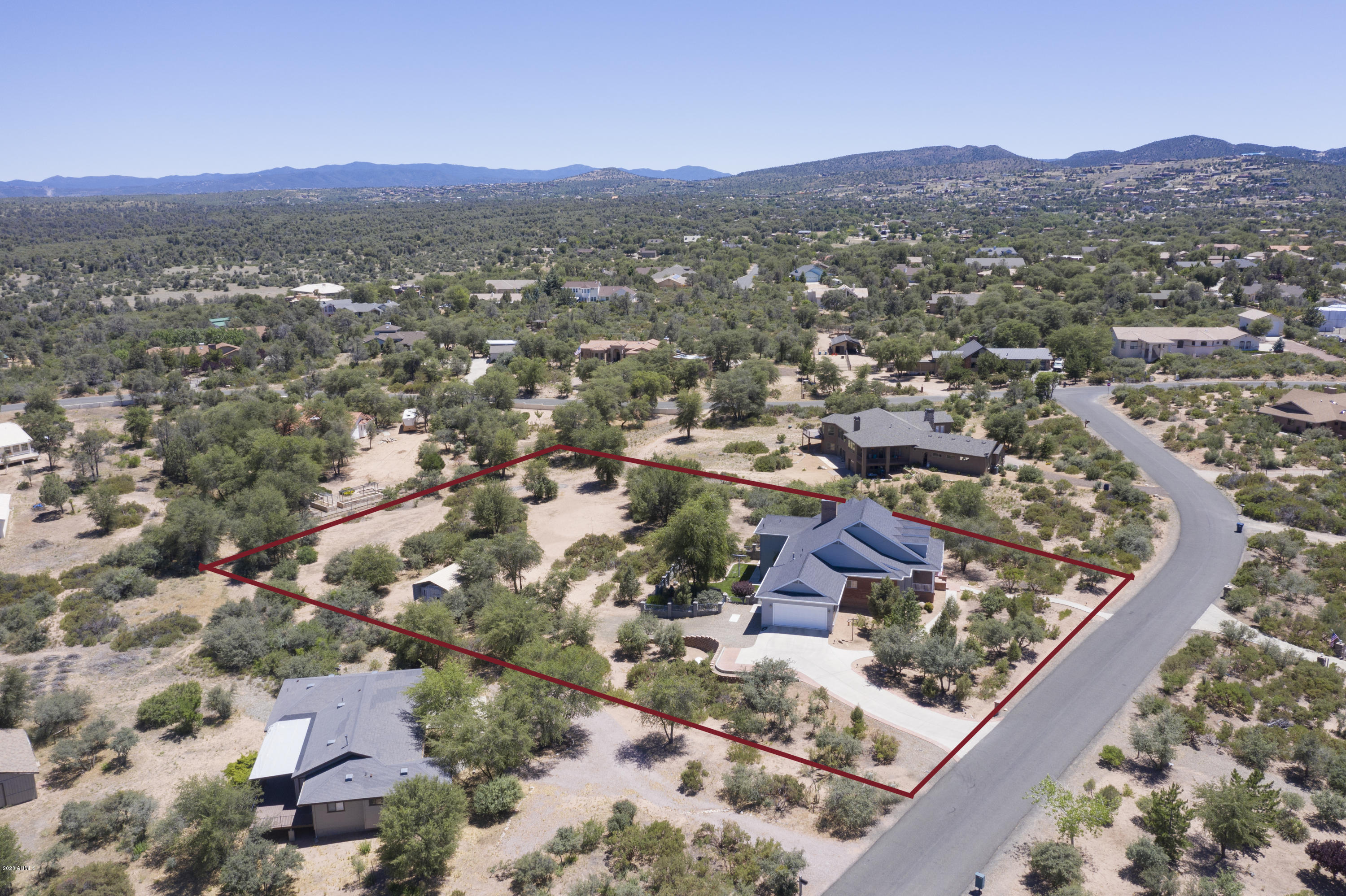 8141 North Red Oak Road Prescott, AZ 86305 - Photo 56 of 63 056_An Aerial Overview