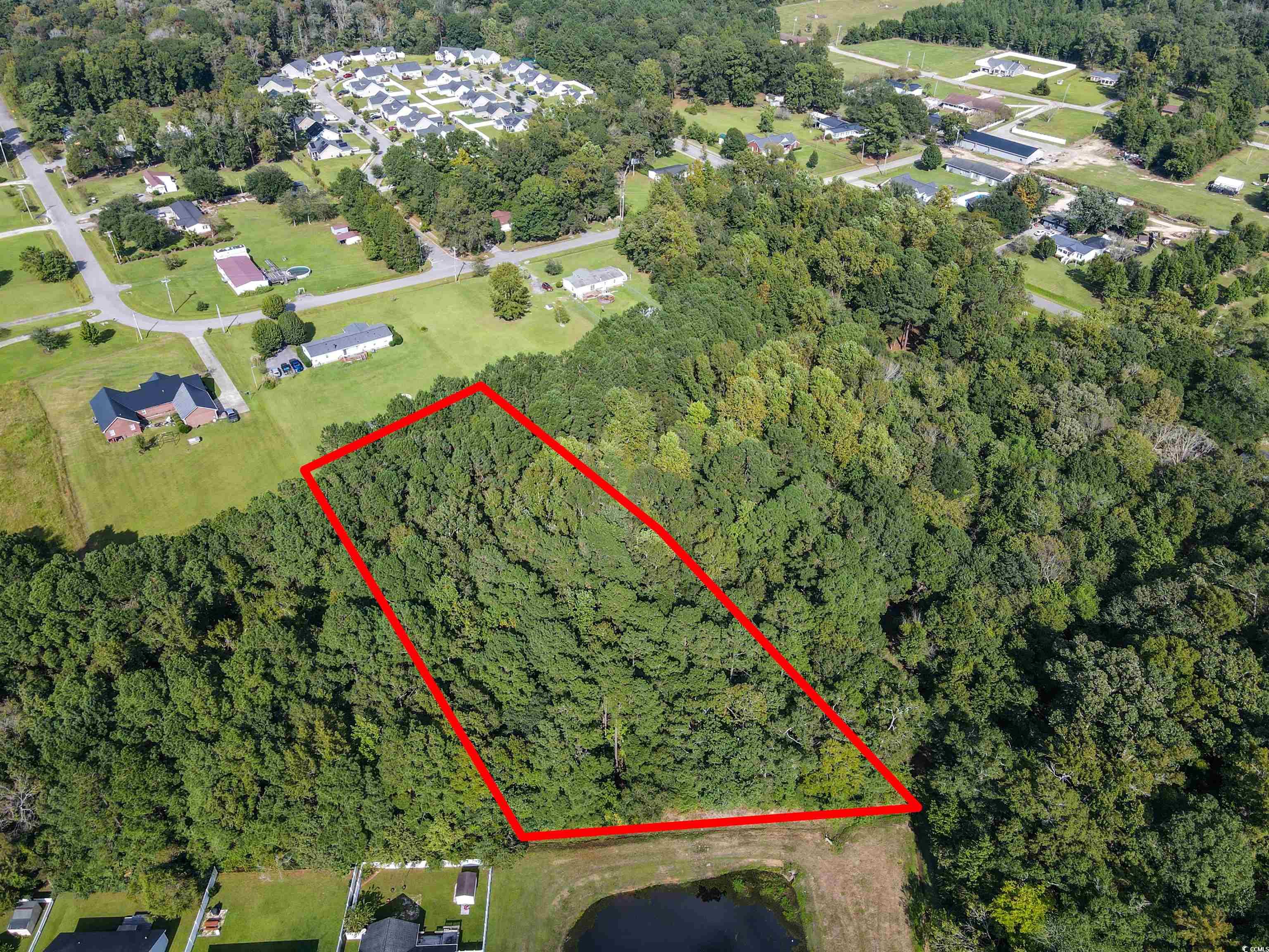 0 West Road Conway, SC 29527 - Photo 5 of 6 Aerial view with a water view