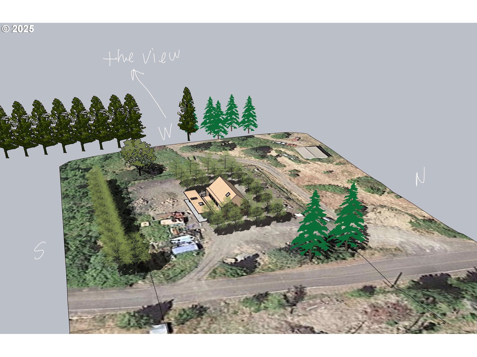 21 Cochran Lane Stevenson, WA 98648 - Photo 12 of 15 a view of a garden with an outdoor space