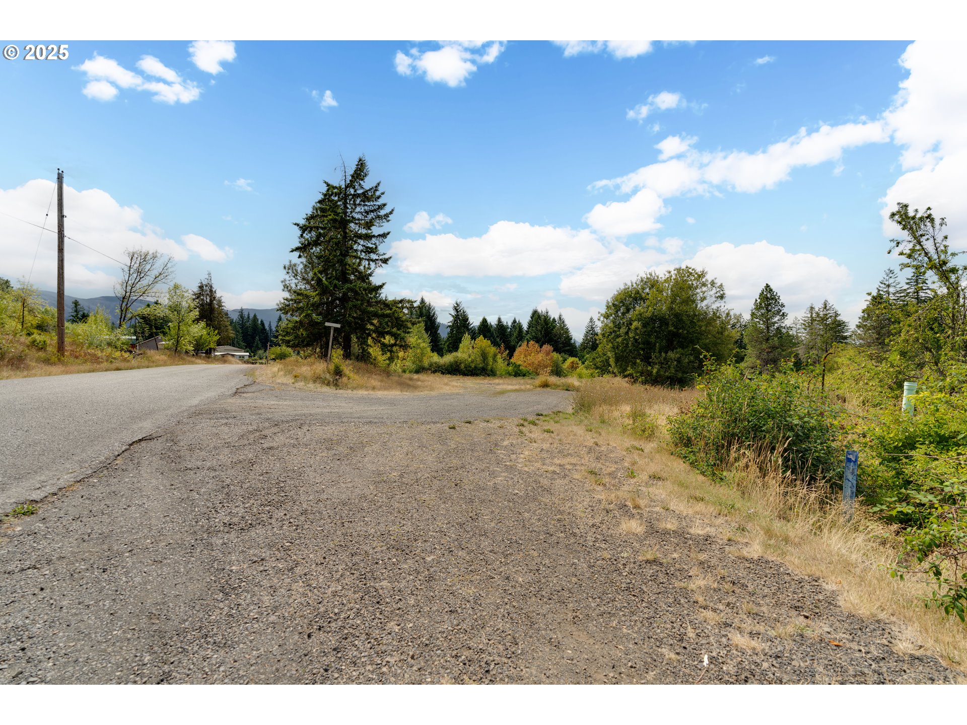 21 Cochran Lane Stevenson, WA 98648 - Photo 5 of 15 a view of a dry yard with wooden fence