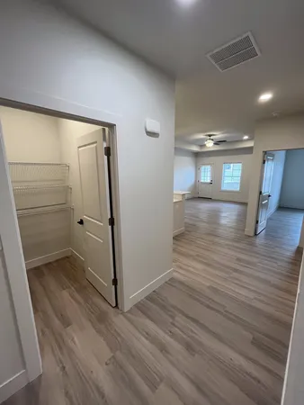 wooden floor in an empty room
