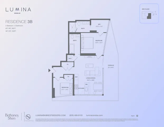 $1,150,000 | 179 20th Street, Unit 3B | Greenwood Heights