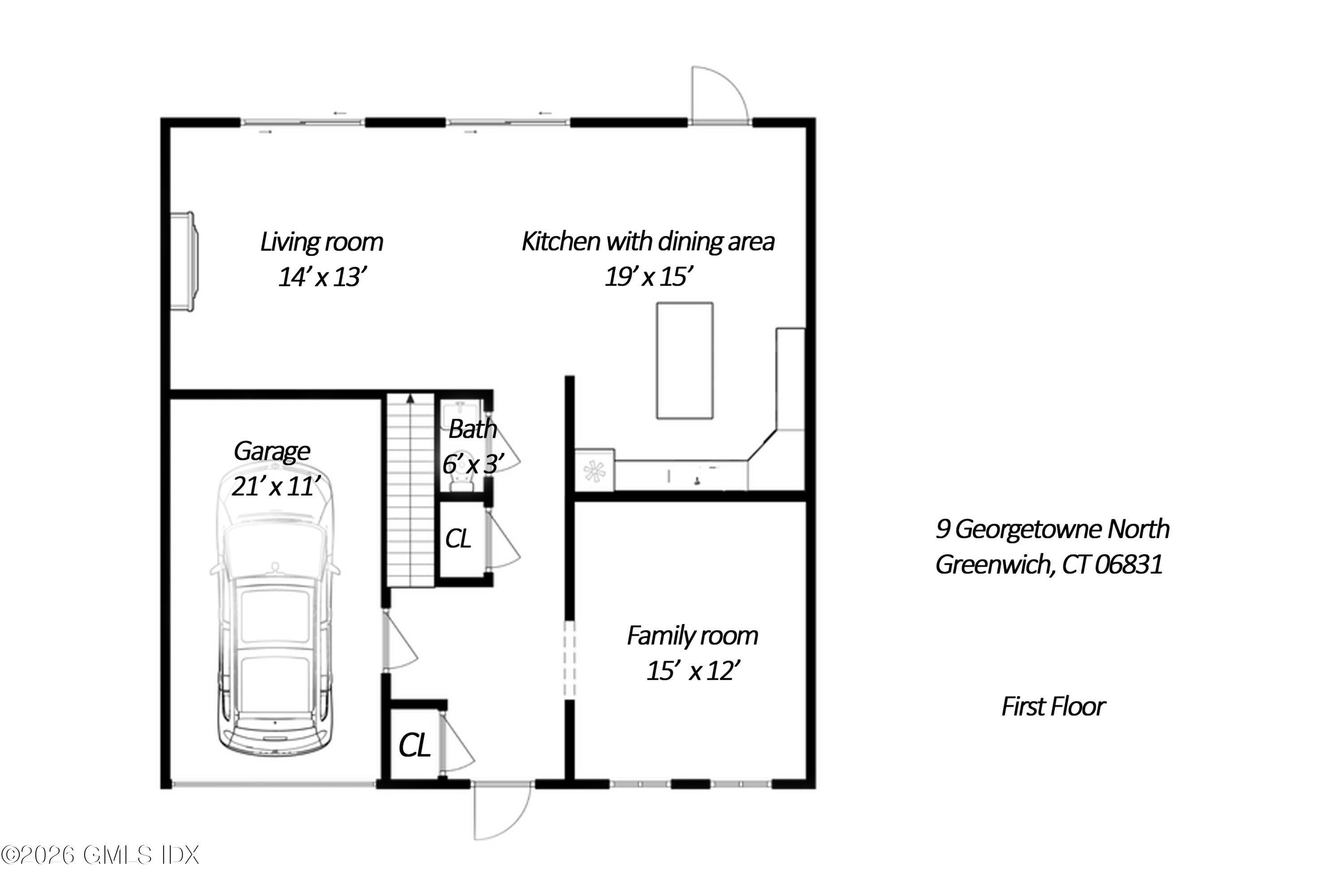 9 Georgetowne North, Unit 9 Greenwich, CT 06830 - Photo 31 of 33 9 Georgetowne North Greenwich 1st floor