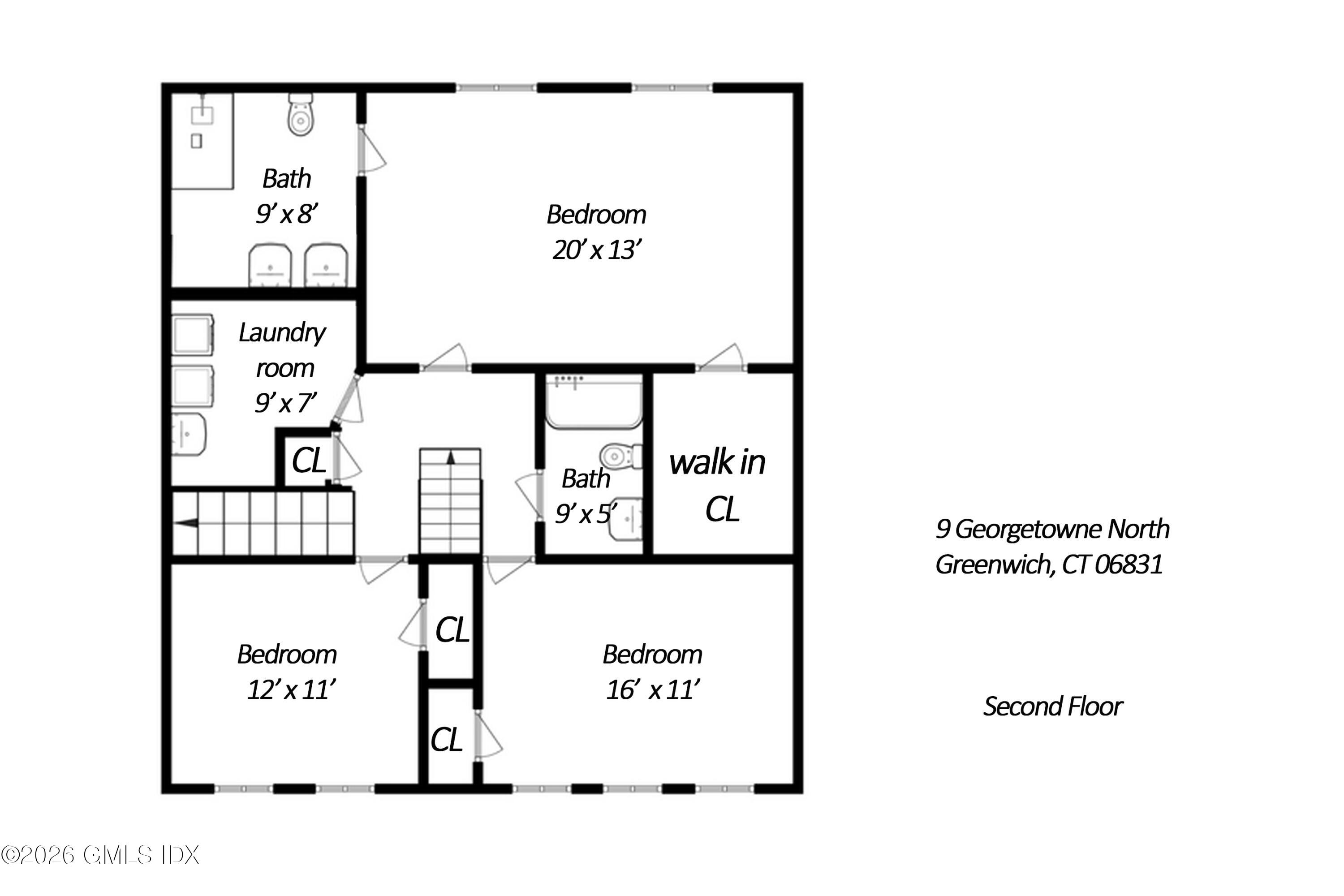 9 Georgetowne North, Unit 9 Greenwich, CT 06830 - Photo 32 of 33 9 Georgetowne North Greenwich 2nd floor