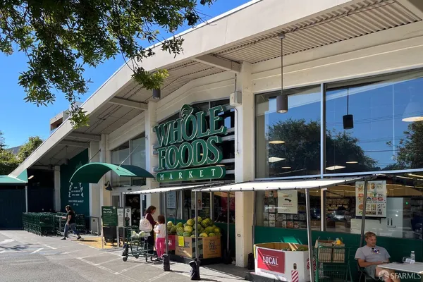 a view of a cafe with a patio