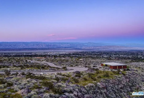 a view of a sky from a terrace
