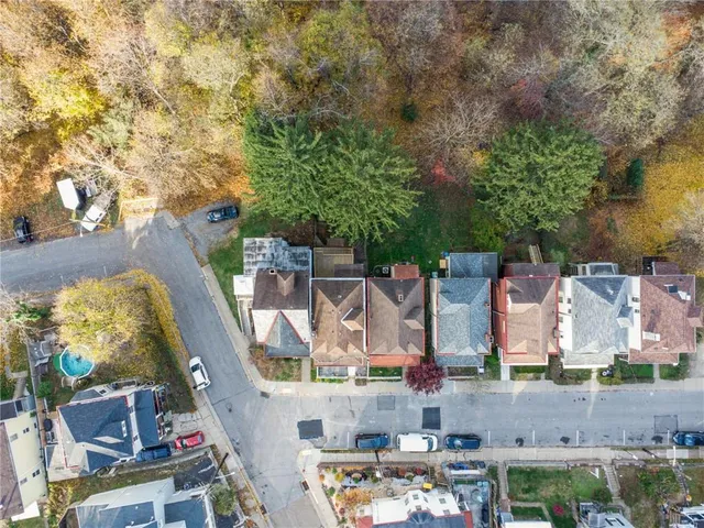 a view of city and mountain