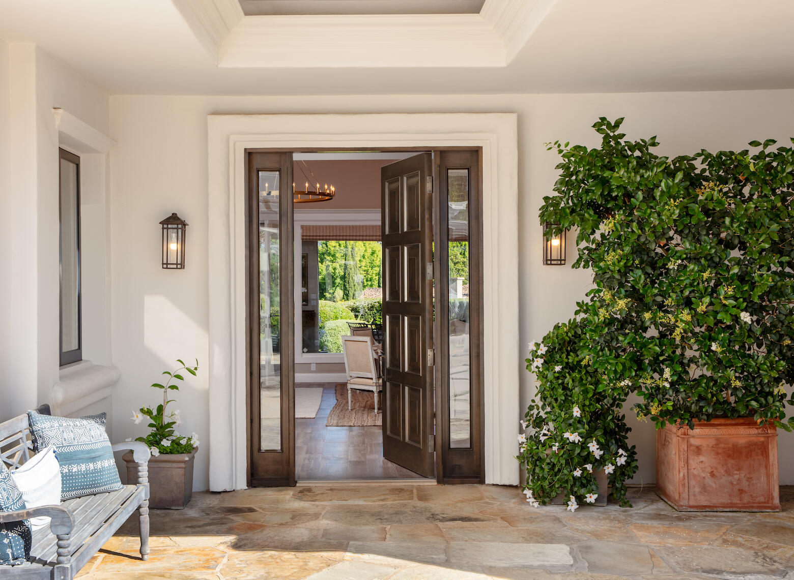 1975 Inverness Lane Montecito, CA 93108 - Photo 3 of 22 a front view of a house with garden