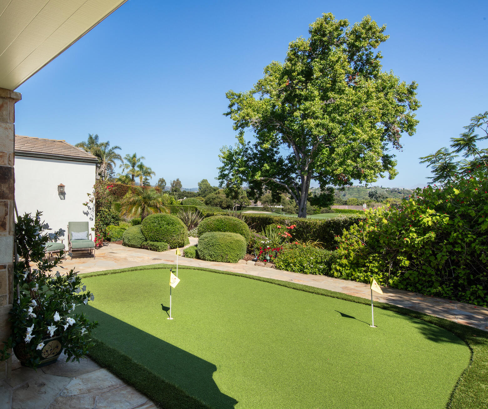 1975 Inverness Lane Montecito, CA 93108 - Photo 6 of 22 a view of a swimming pool with a yard