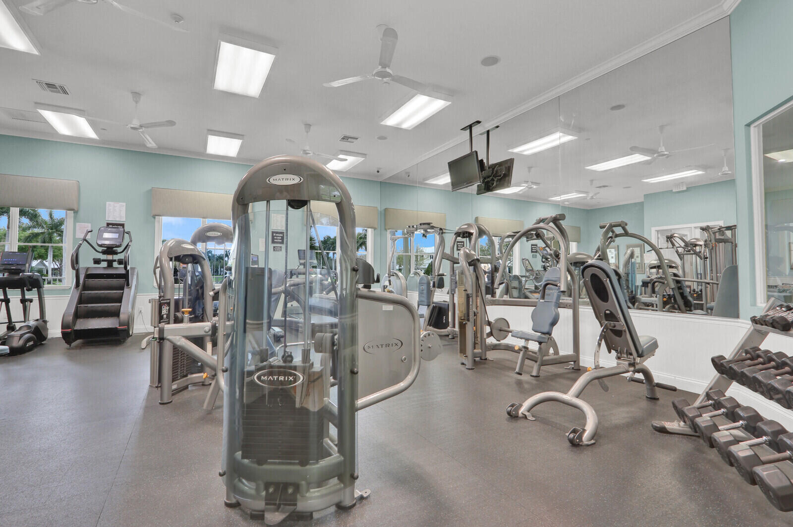 3277 East Mallory Boulevard Jupiter, FL 33458 - Photo 37 of 44 a view of a room with gym equipment
