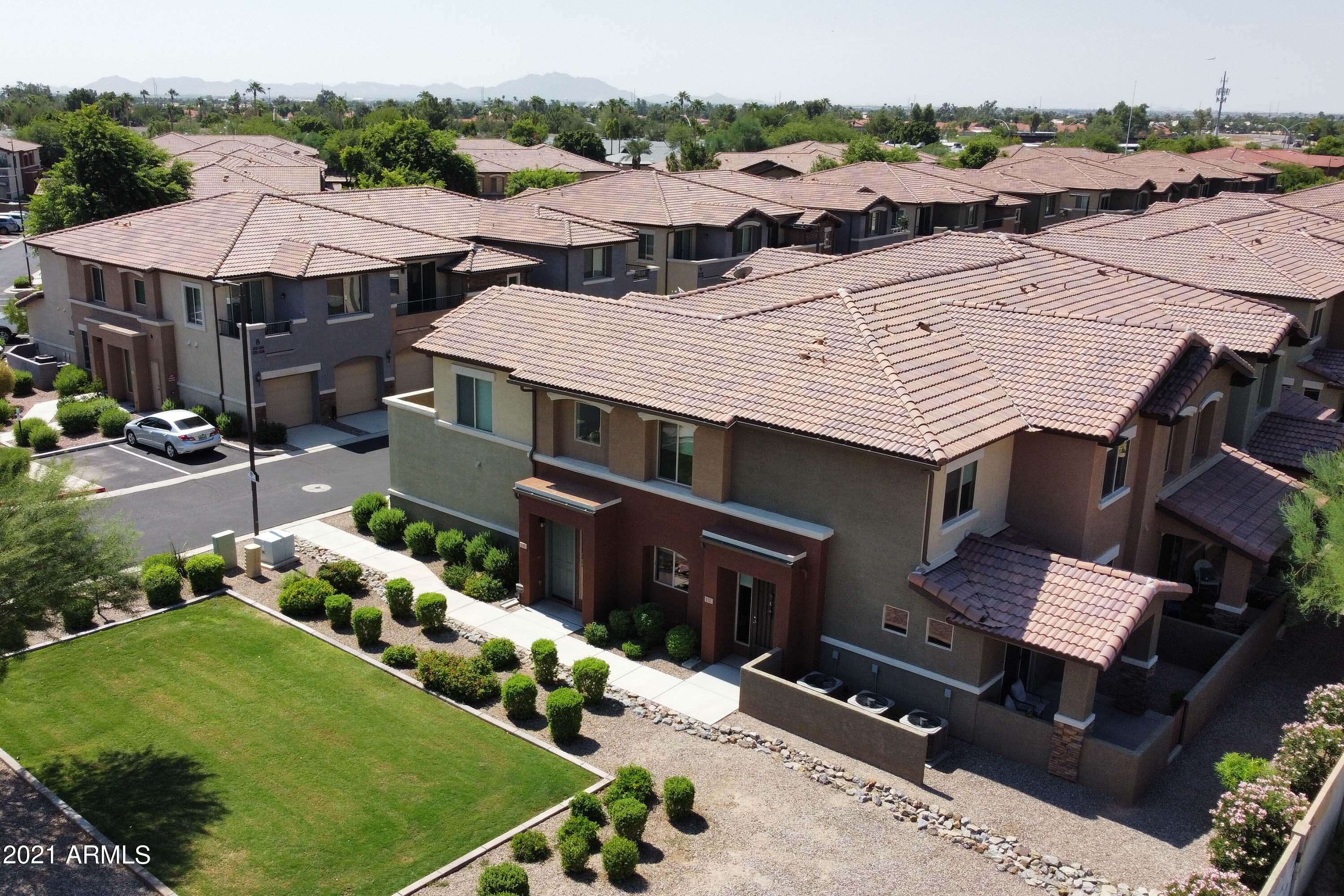 7726 East Baseline Road, Unit 137 Mesa, AZ 85209 - Photo 23 of 24 Lawn Aerial