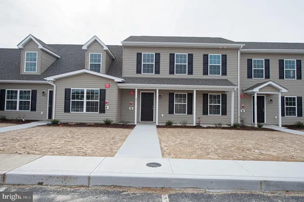 a front view of a house with windows