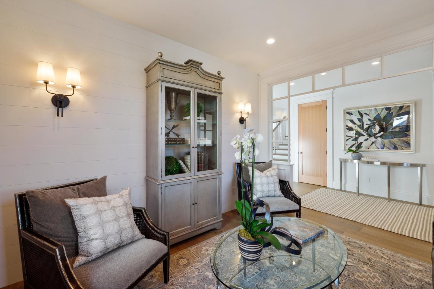 228 Stanley Road Burlingame, CA 94010 - Photo 20 of 100 a living room with furniture and windows