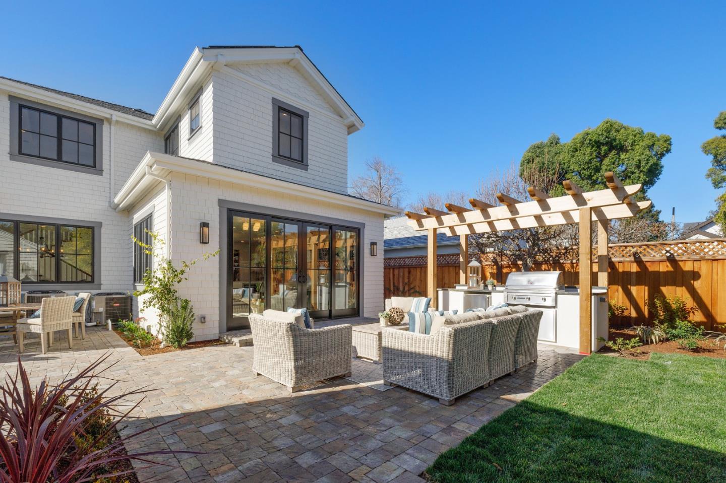 228 Stanley Road Burlingame, CA 94010 - Photo 84 of 100 a view of a house with couches in front of house