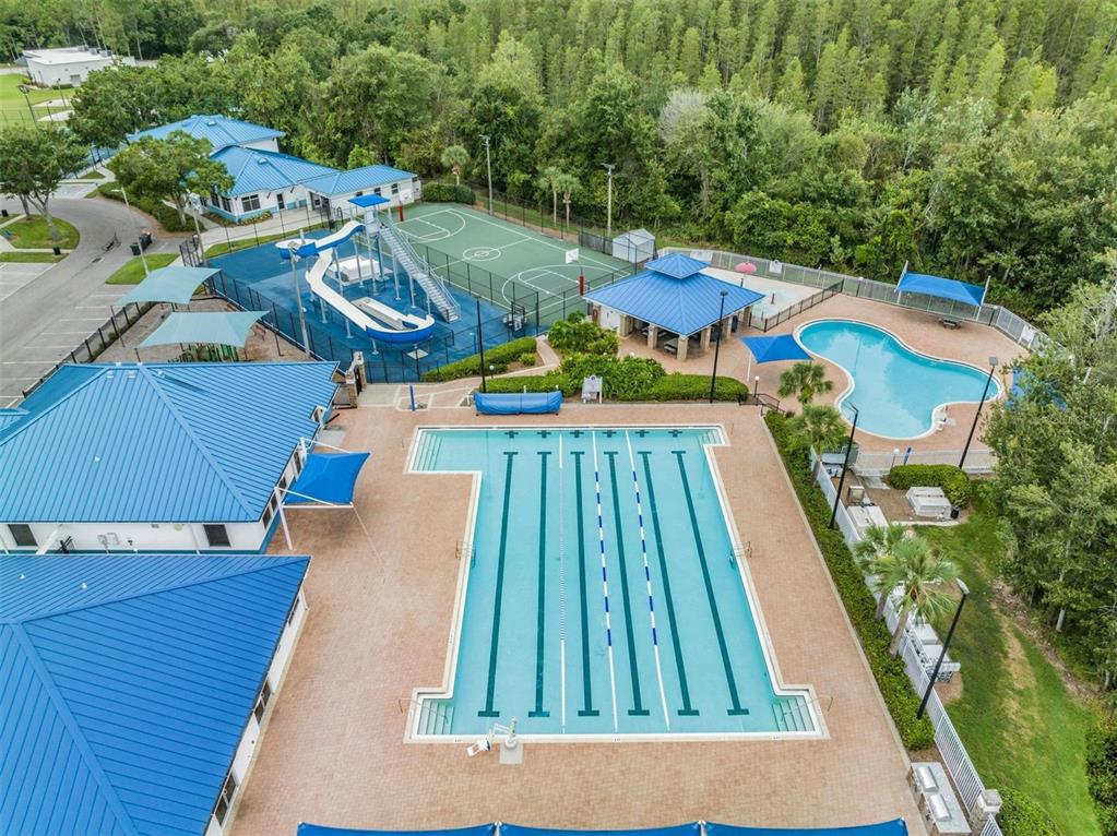 28335 Glade Fern Court Wesley Chapel, FL 33543 - Photo 35 of 44 an aerial view of a house with a yard
