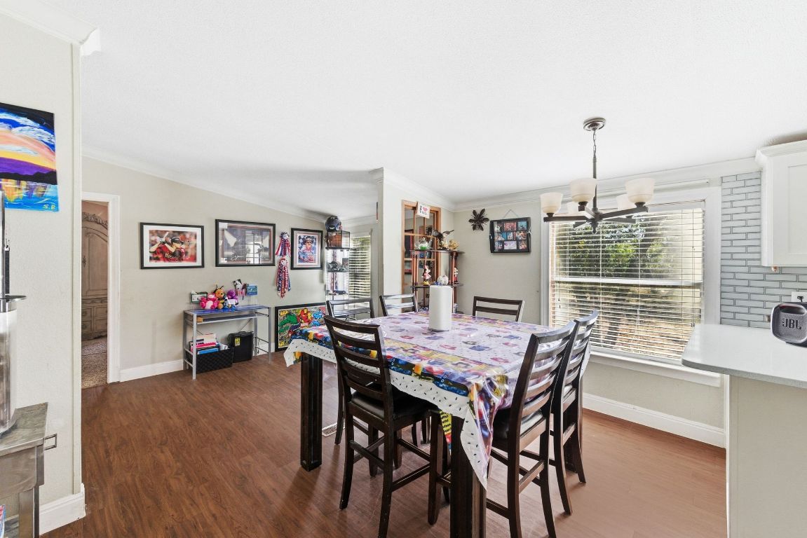 1485 Pettytown Road Dale, TX 78616 - Photo 17 of 36 a view of a dining room with furniture window and outside view