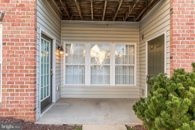 a view of front door with outdoor space
