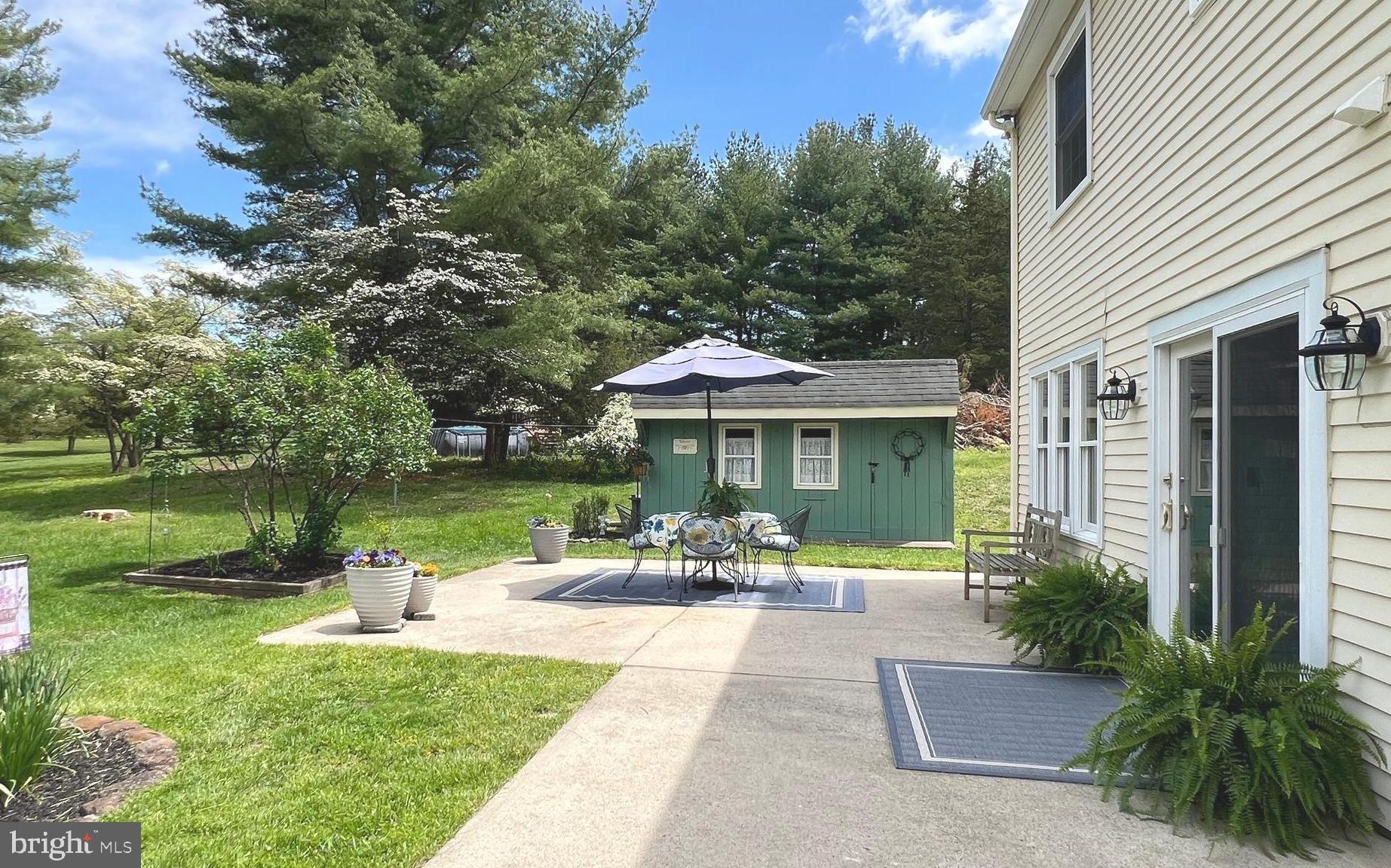 562 Headquarters Road Ottsville, PA 18942 - Photo 29 of 44 Back patio