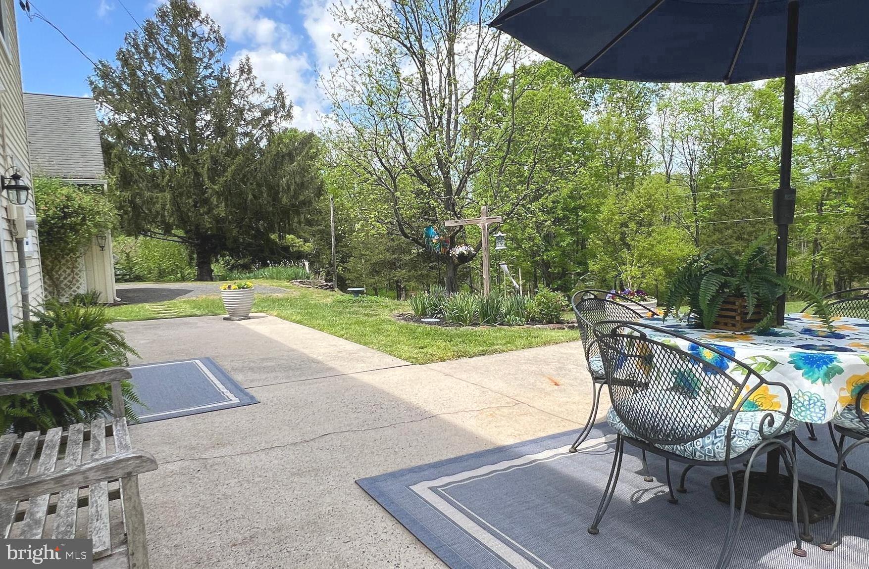 562 Headquarters Road Ottsville, PA 18942 - Photo 30 of 44 Back patio