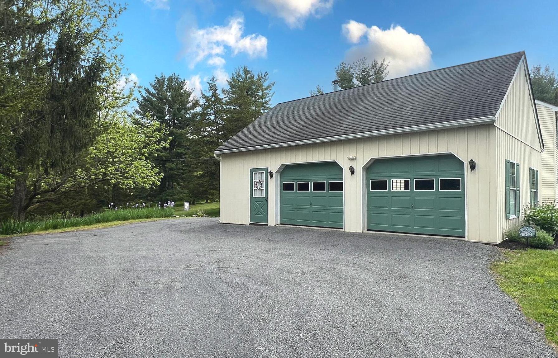 562 Headquarters Road Ottsville, PA 18942 - Photo 35 of 44 2-Car garage