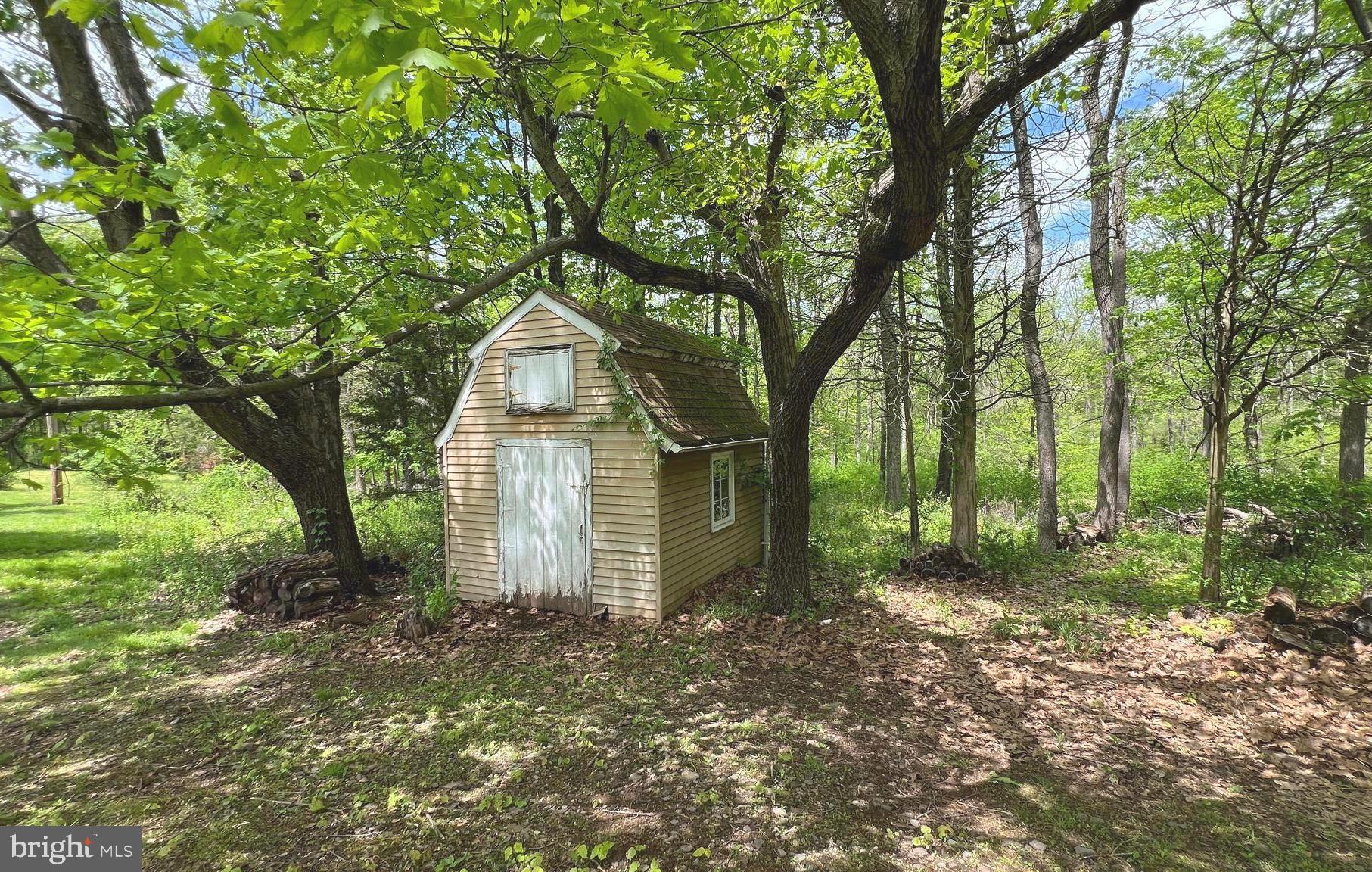 562 Headquarters Road Ottsville, PA 18942 - Photo 39 of 44 Woodland shed