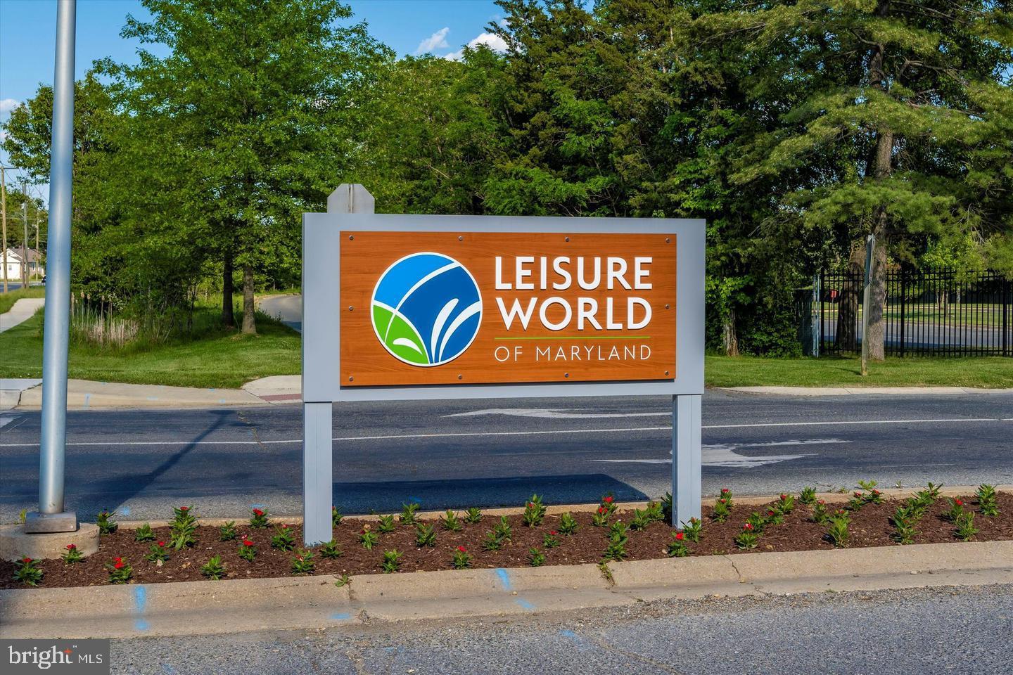 3210 North Leisure World Boulevard, Unit 519 Silver Spring, MD 20906 - Photo 42 of 64 a sign that is on the side of a building