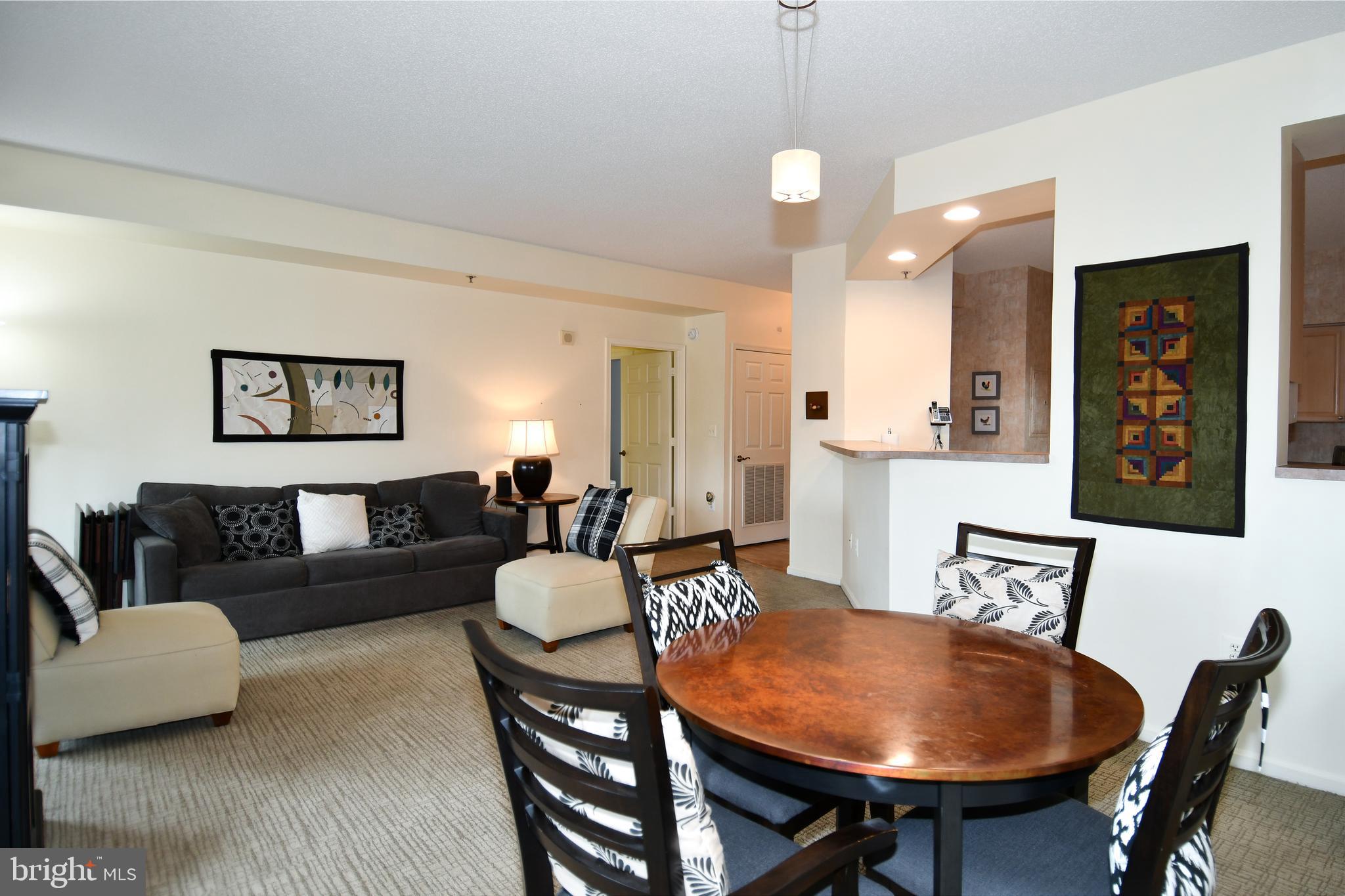 3210 North Leisure World Boulevard, Unit 519 Silver Spring, MD 20906 - Photo 6 of 64 a living room with furniture and a table
