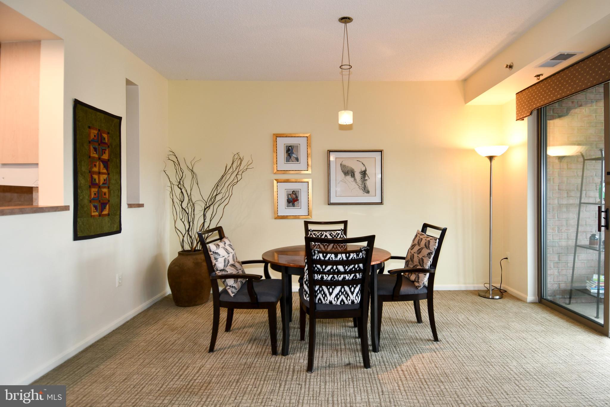 3210 North Leisure World Boulevard, Unit 519 Silver Spring, MD 20906 - Photo 8 of 64 a view of a dining room with furniture