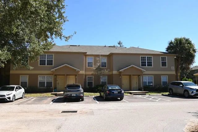 a house view with a outdoor space