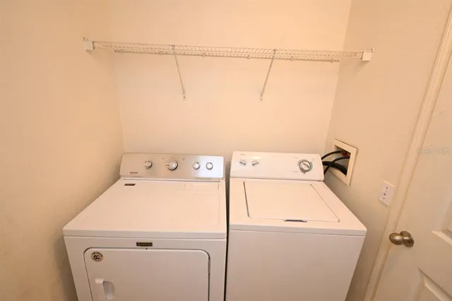 a view of a garden with a lake