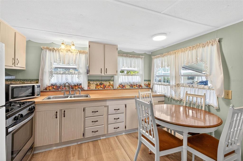 684 Cindi Avenue Leesburg, FL 34788 - Photo 15 of 60 a kitchen with granite countertop a sink and appliances