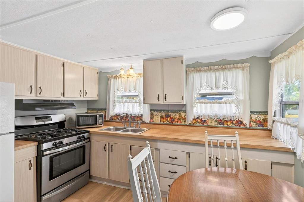 684 Cindi Avenue Leesburg, FL 34788 - Photo 17 of 60 a kitchen with a sink stove and cabinets