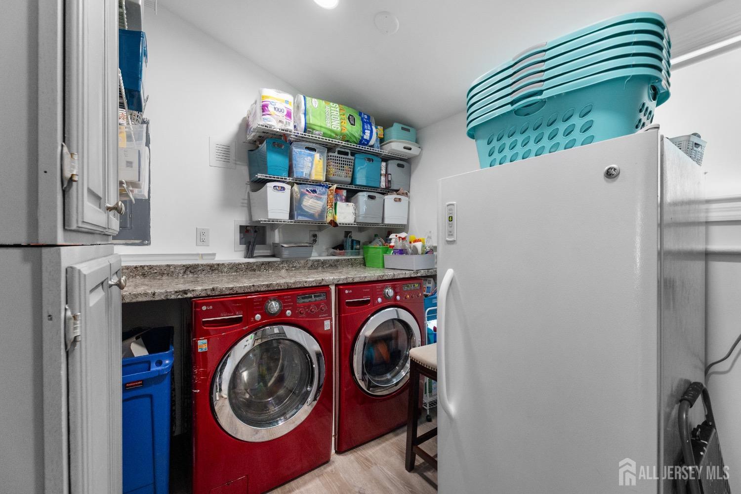 9 Pine Tree Road Old Bridge, NJ 08857 - Photo 19 of 46 a utility room with dryer and washer