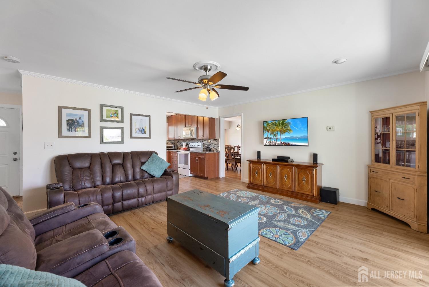 9 Pine Tree Road Old Bridge, NJ 08857 - Photo 22 of 46 a living room with furniture kitchen view and a window