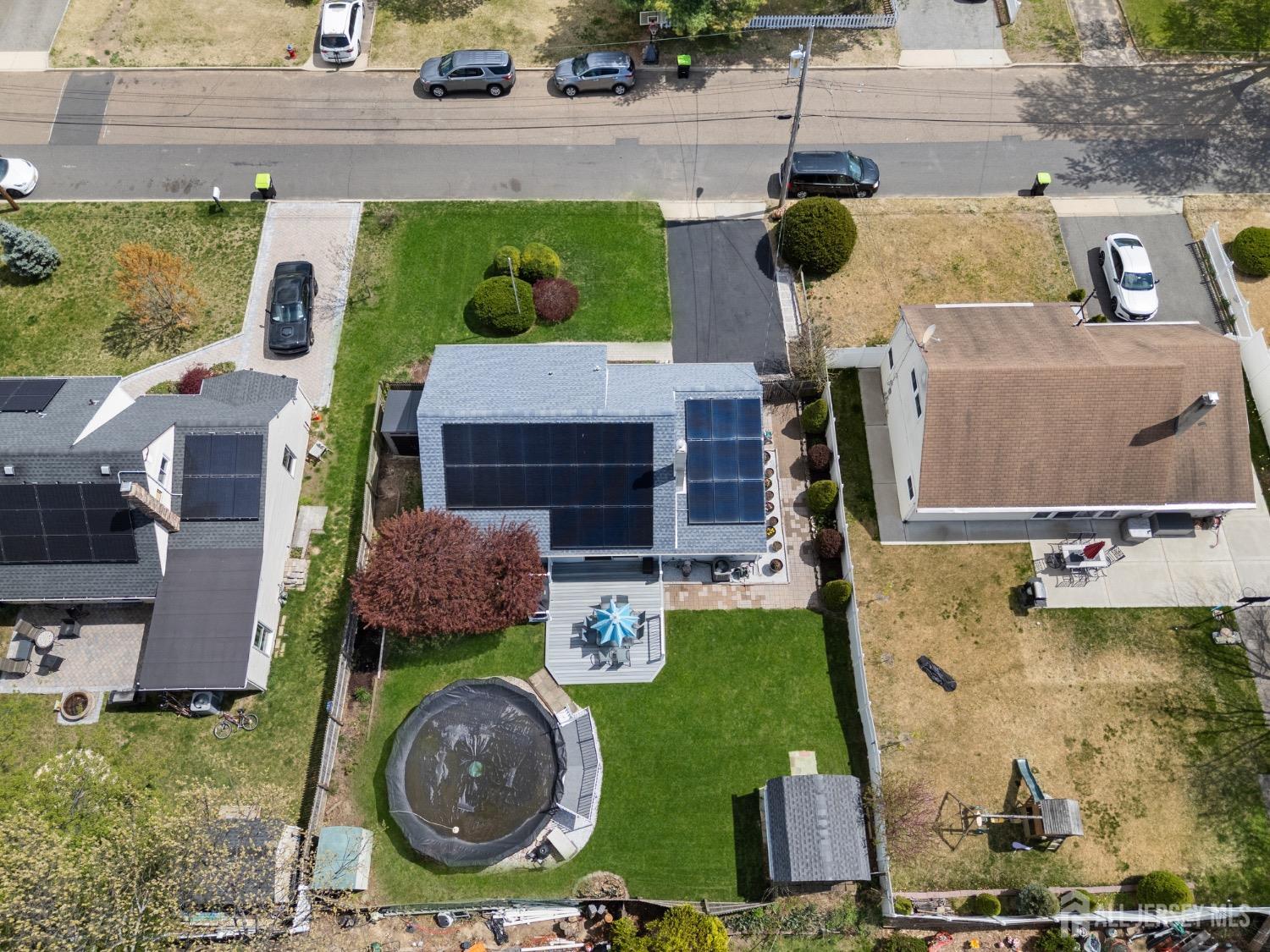 9 Pine Tree Road Old Bridge, NJ 08857 - Photo 36 of 46 an aerial view of a fireplace with sitting space