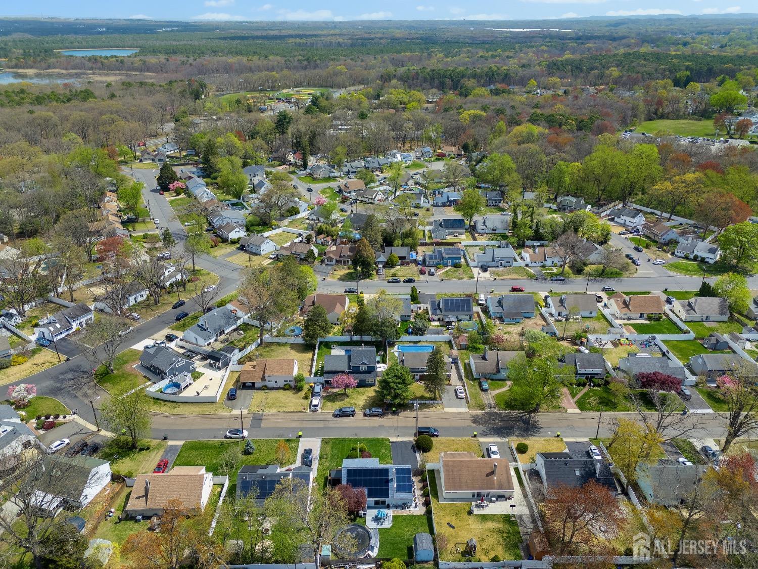 9 Pine Tree Road Old Bridge, NJ 08857 - Photo 40 of 46 an aerial view of residential houses with outdoor space