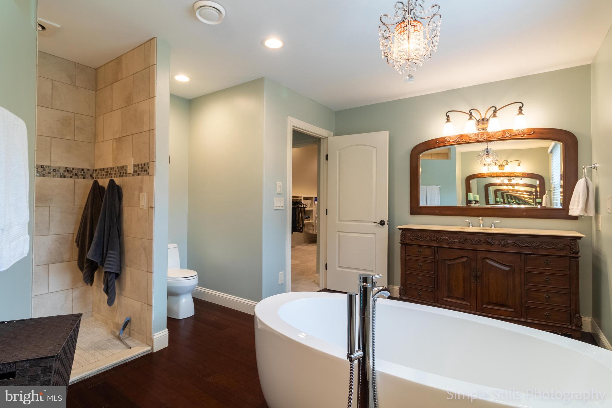 403 Topsfield Road Hockessin, DE 19707 - Photo 54 of 65 Master bathroom soaking tub walk in shower