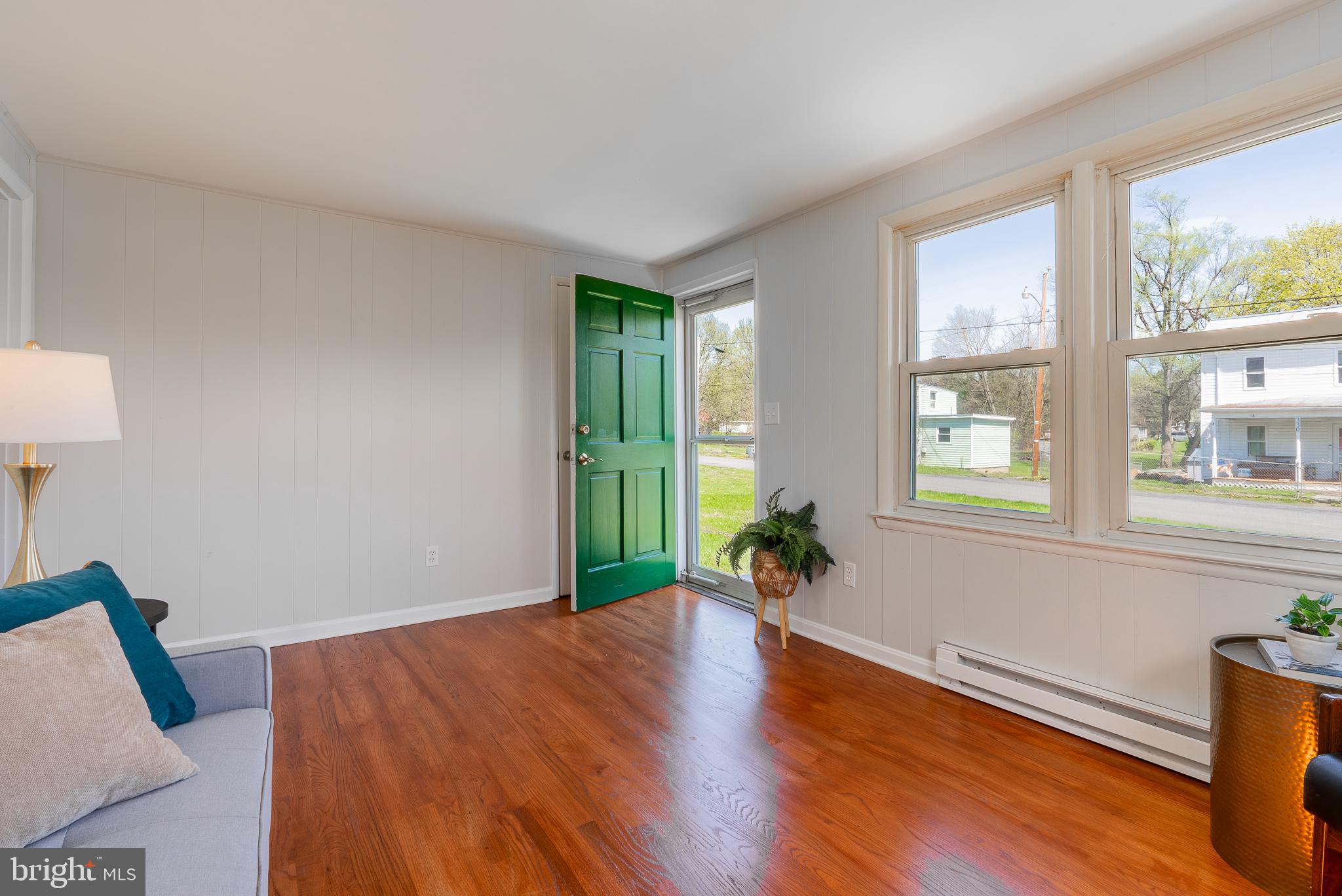 329 Dutch Mount Mount Jackson, VA 22842 - Photo 5 of 50 Bright entryway with vibrant green door.