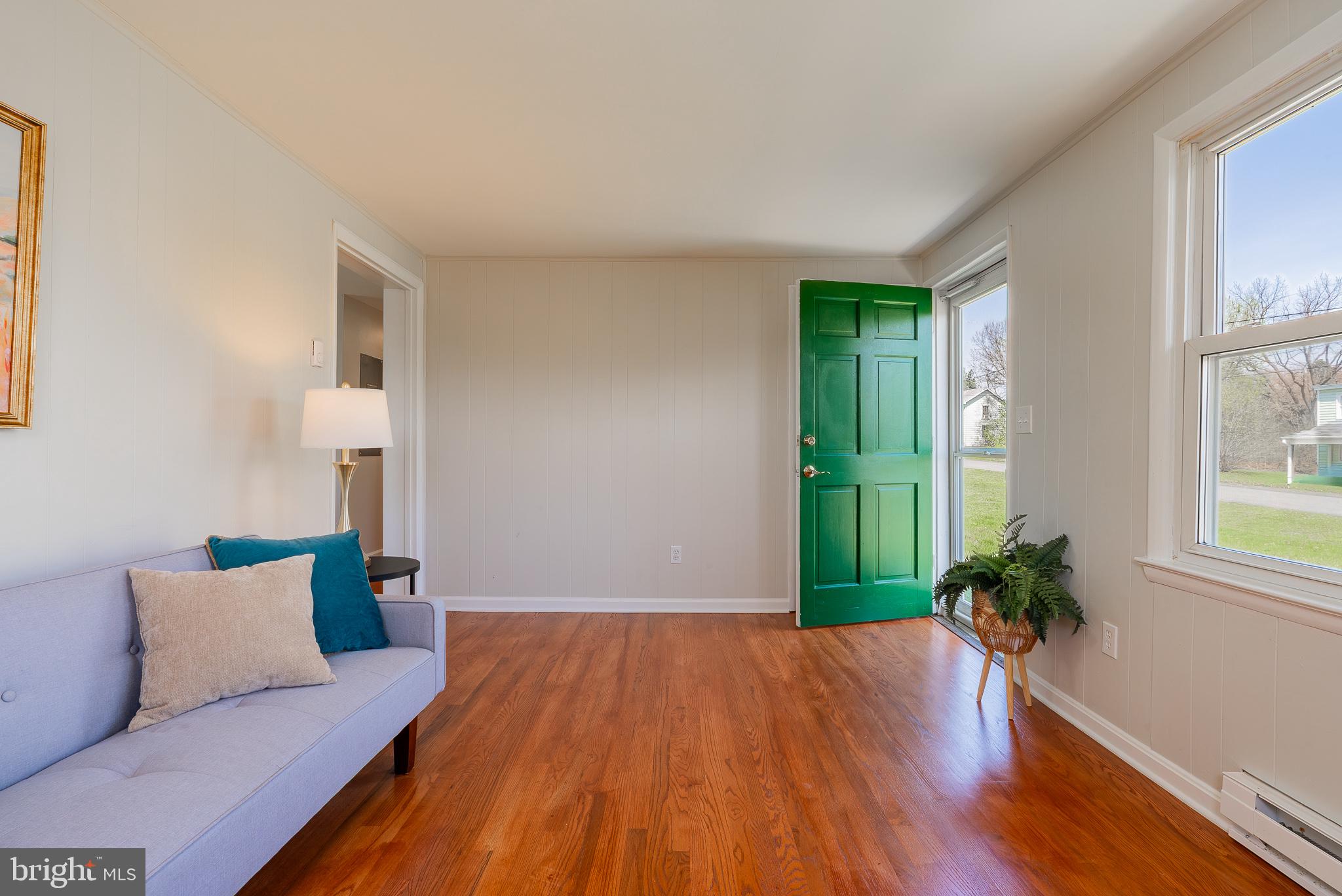 329 Dutch Mount Mount Jackson, VA 22842 - Photo 6 of 50 Bright entryway with vibrant green door.